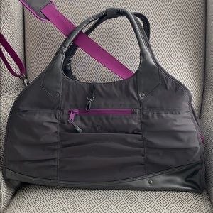 Athleta Yoga Bag Grey/Violet